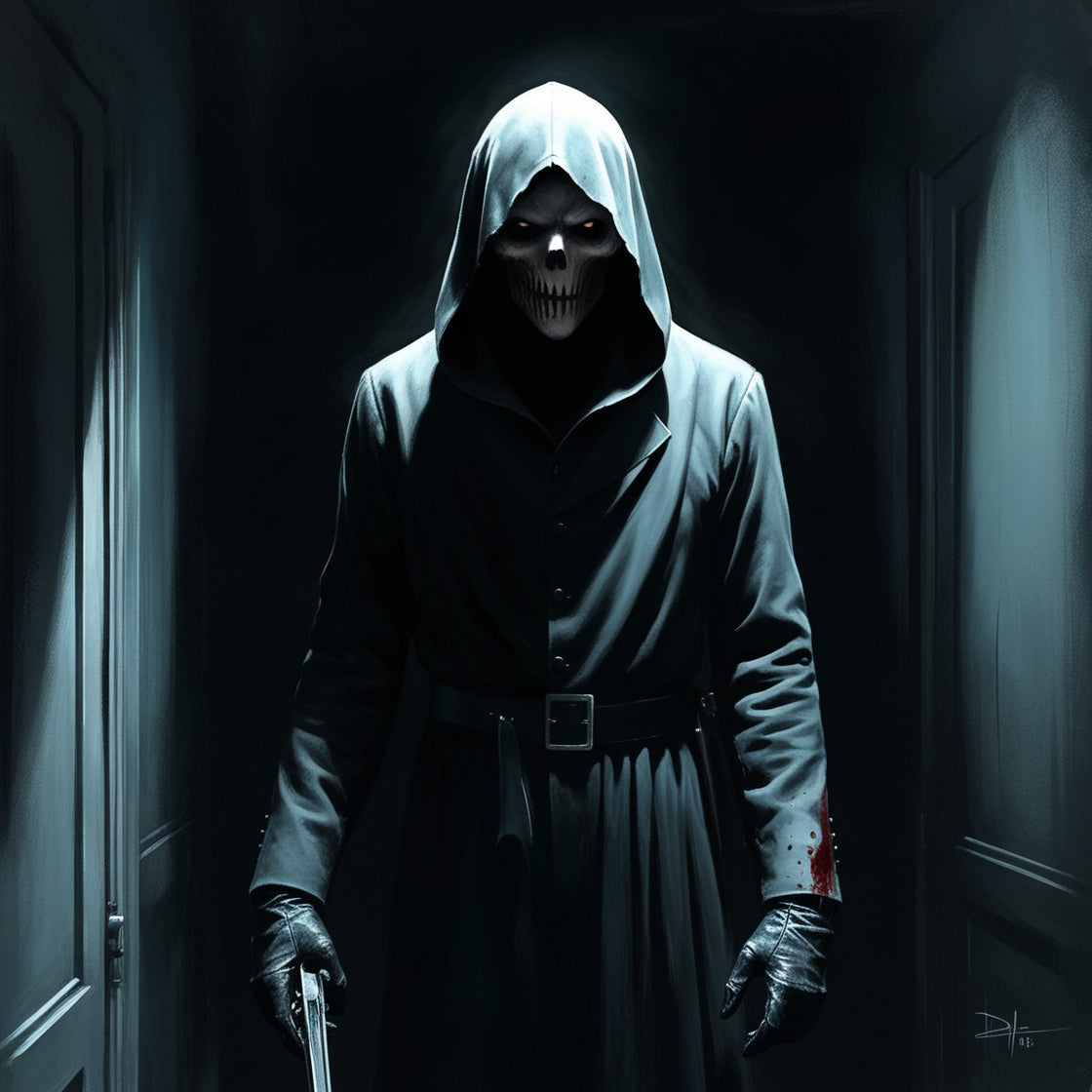 Murderer in the Dark by: Megan Parker