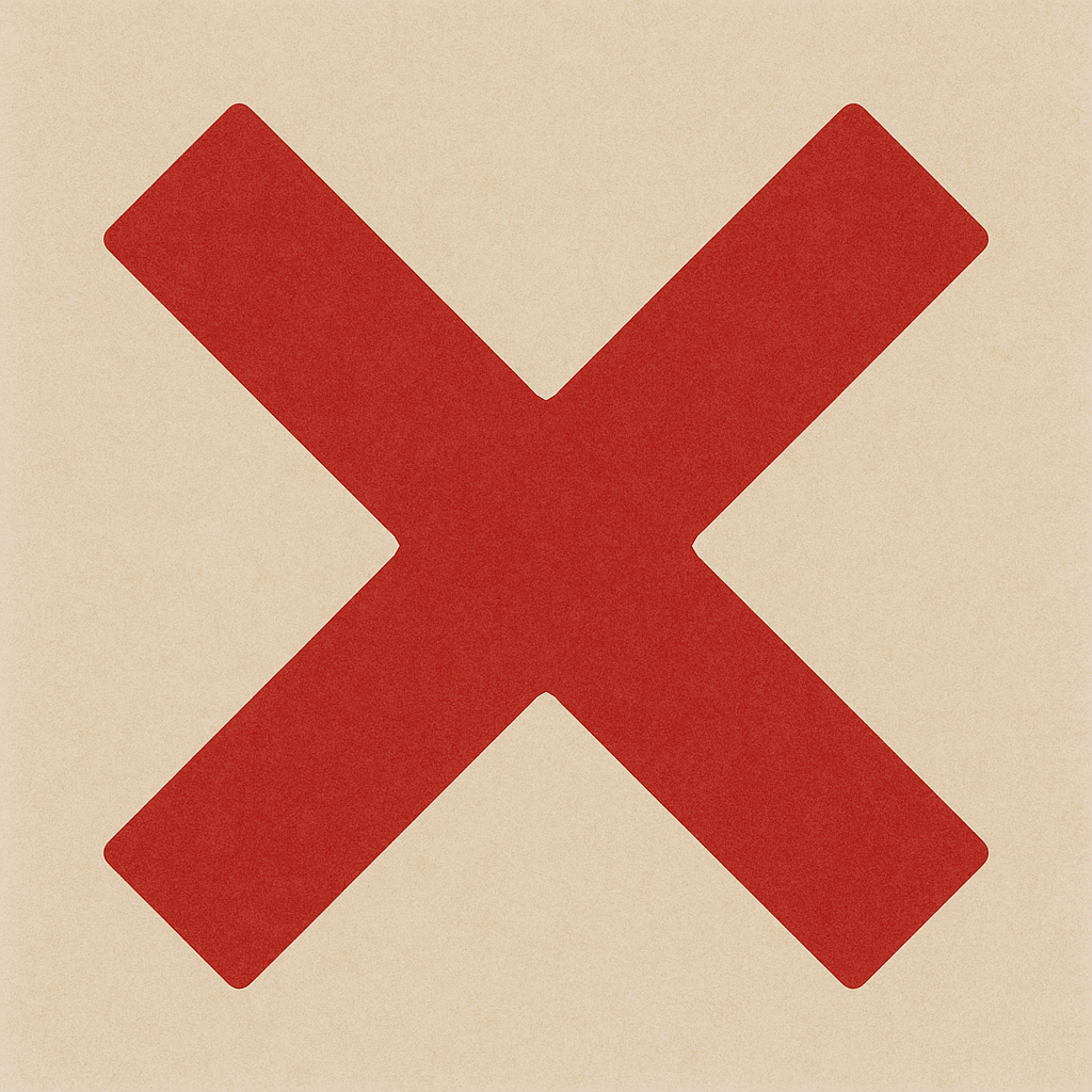 The Red X by: Megan Parker