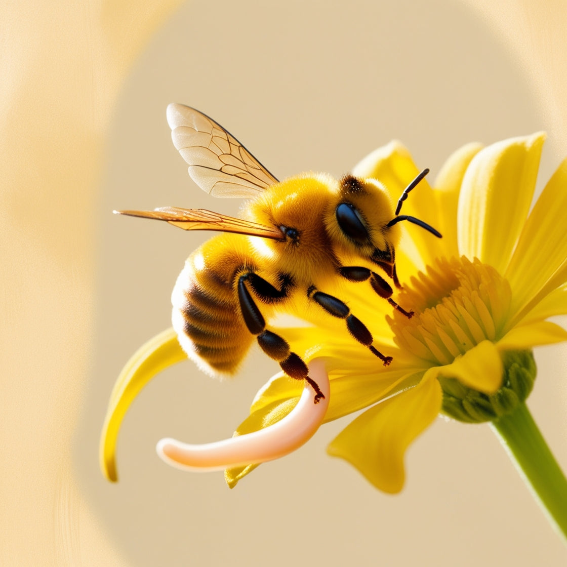 Yellow Bee by: Megan Parker