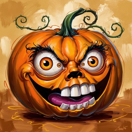 Crazy Pumpkin by: Megan Parker